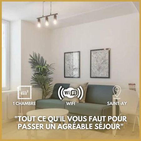 Saint-AyCharme De Loire A St Ay *T2*アパートメント エクステリア 写真